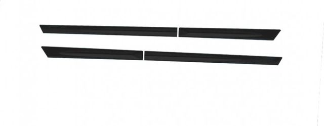 Молдинг PT Group дверей (черное тиснение) "Стрела" (ABS) Lada Granta седан 2011-2022. Артикул LGR110801