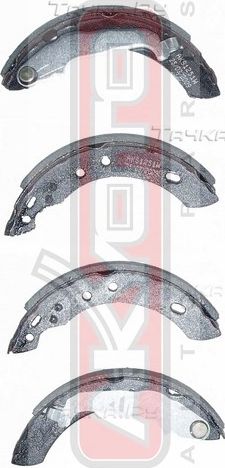 Тормозные колодки Akyoto Packing AKYOTO. Артикул AKS-1251