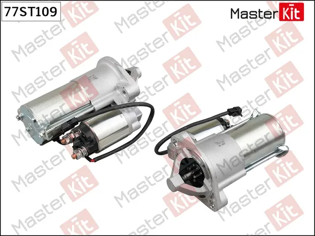 Стартер Chery Tiggo T11 (05-) 1.6i/2.0i 1,3кВт (Master KIT) Master KIT. Артикул 77ST109