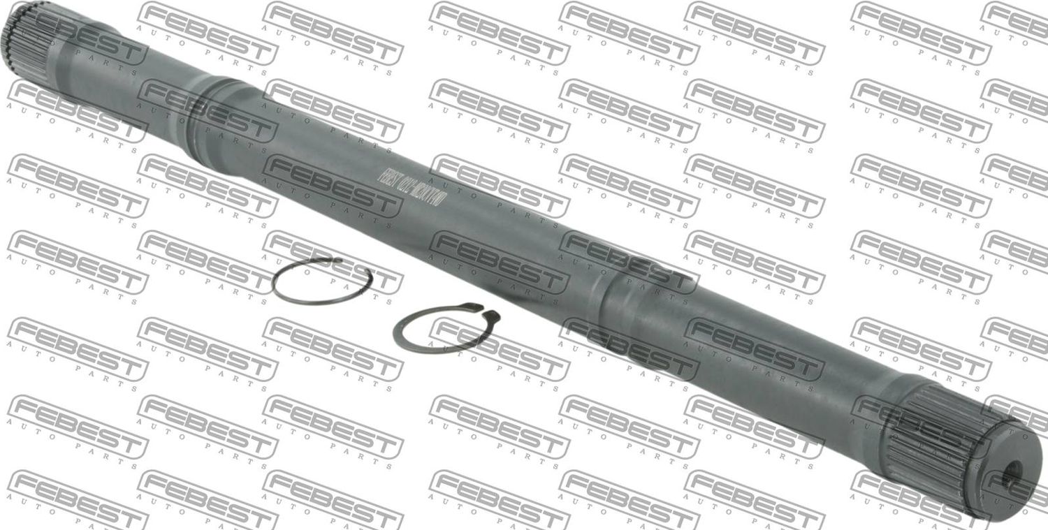 Полуось (привод в сборе, приводной вал) Febest. Артикул 0212-MR20CVT4WD