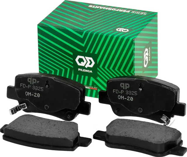 PILENGA Колодки тормозные дисковые задние  TOYOTA AVENSIS. Артикул fd-p3325