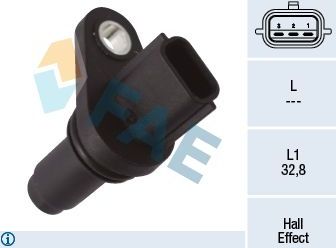 Датчик положения коленвала FAE. Артикул 79438