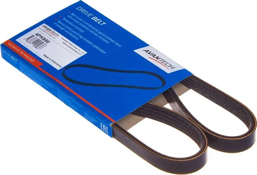 Ремень поликлиновой (Avantech). Артикул 4PK850