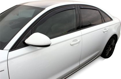 Дефлекторы Heko для окон Audi A6 C7 седан 2011-2024. Артикул 10245
