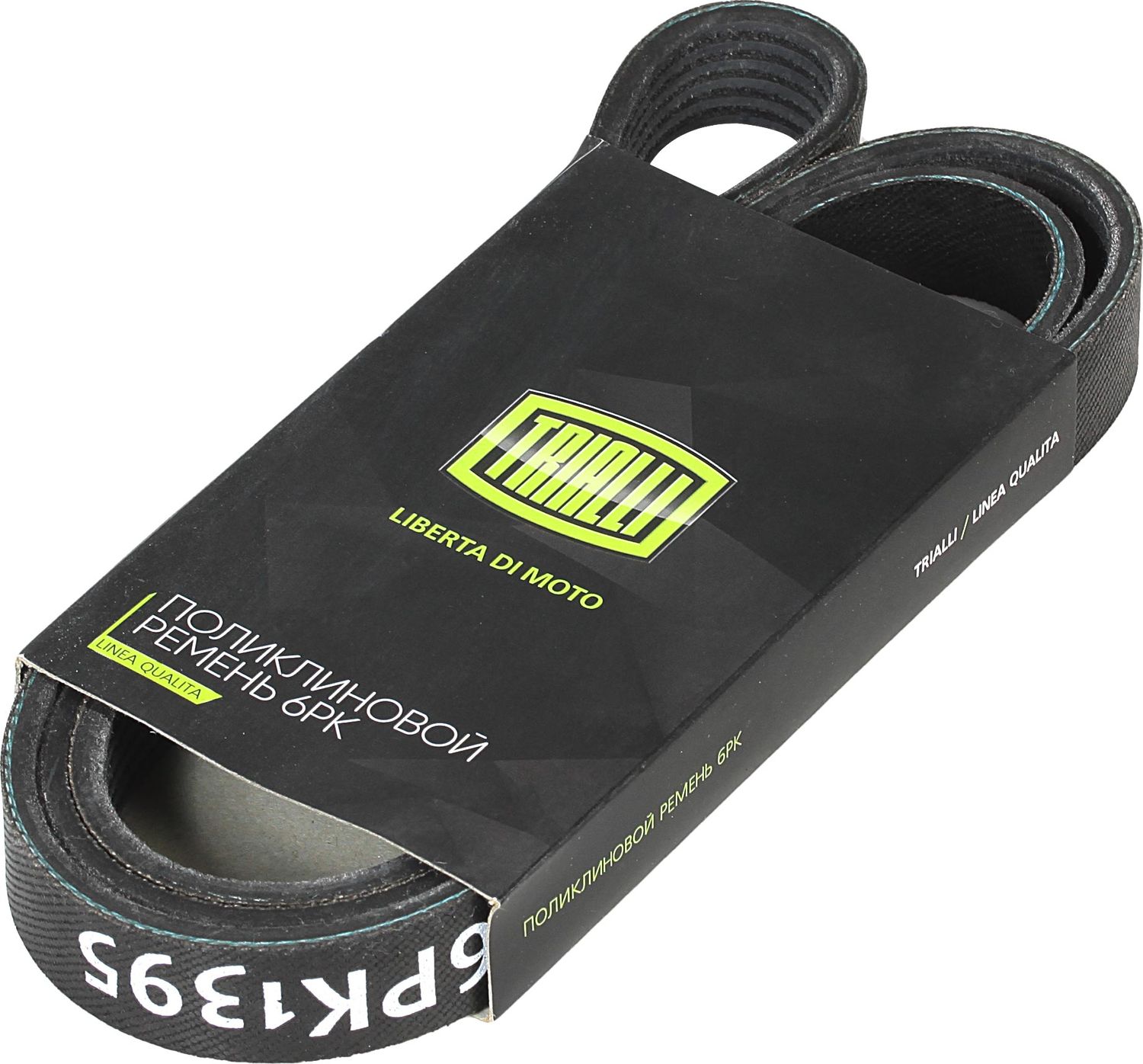 Приводной ремень поликлиновой Trialli. Артикул 6PK1395