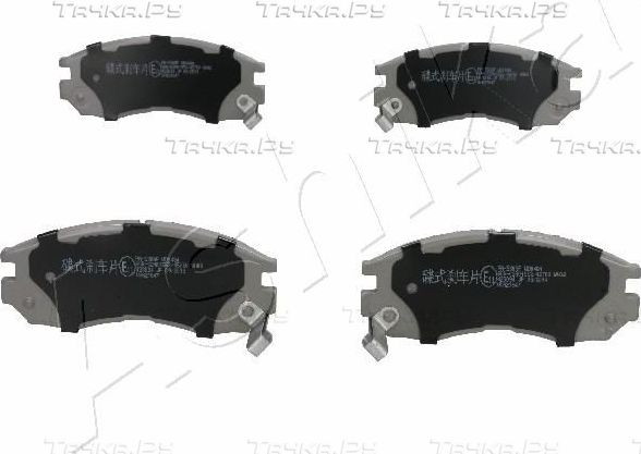 Тормозные колодки ASHIKA передние для Mitsubishi Eclipse I 1989-1995. Артикул 50-05-530