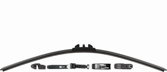 Щетка стеклоочистителя (дворник) Heyner передняя правая (пассажирская) для Renault Twingo II 2007-2014. Артикул 276000