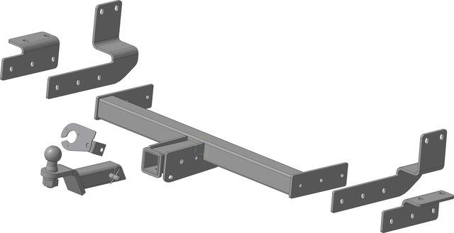 Фаркоп Трейлер под американский квадрат для Avior V90 Transformer 2025-2026. Артикул 7940