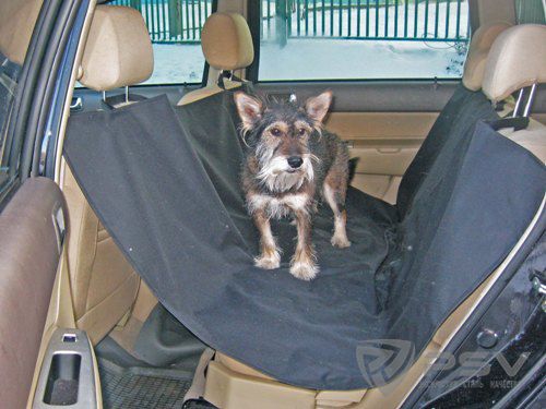 Накидка Comfort Address на заднее сиденье для собак, черная 150х150. Артикул daf 021