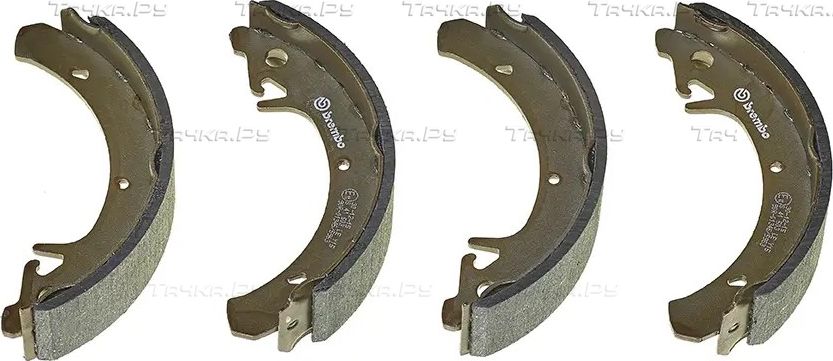 Тормозные колодки Brembo ESSENTIAL LINE задние для ВАЗ Samara (2108, 2109, 2113, 2114) 1986-2013. Артикул S 41 503