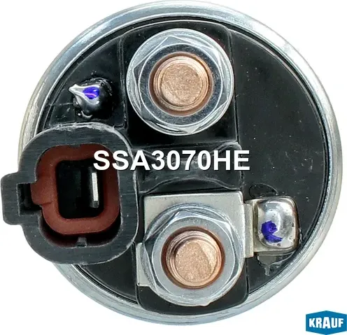 Втягивающее реле стартера Krauf. Артикул SSA3070HE