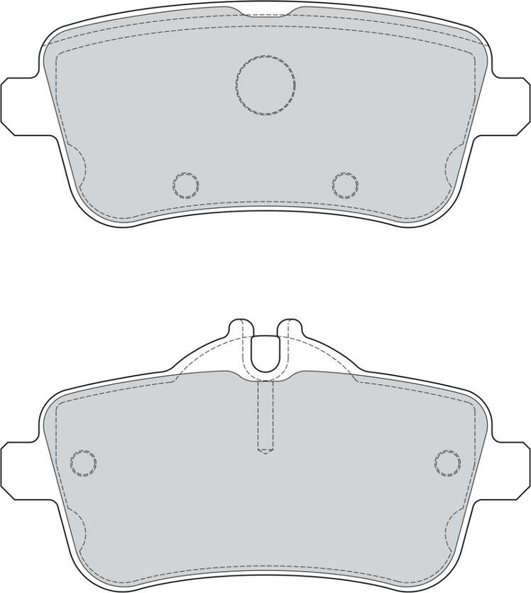 Тормозные колодки Ferodo Premier Eco Friction. Артикул FDB4701