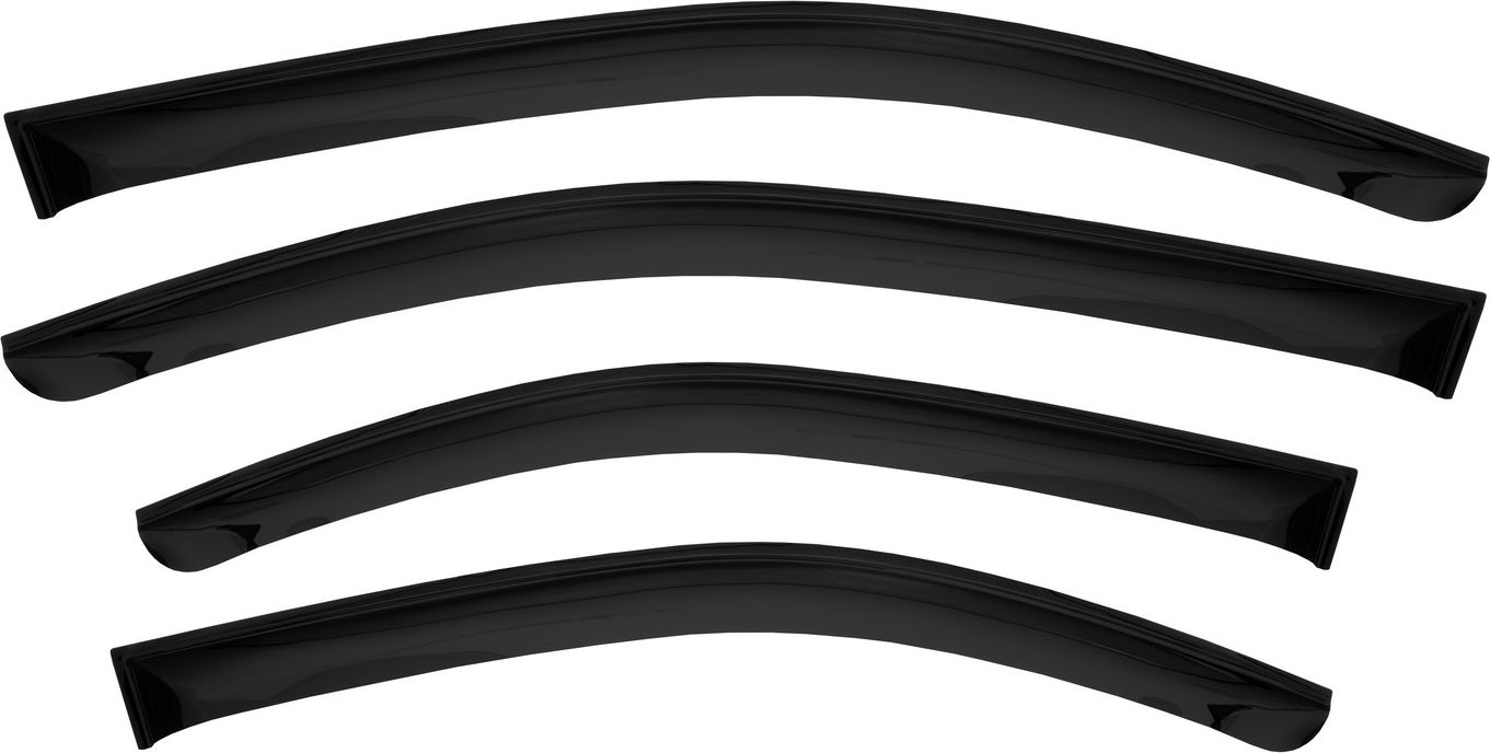 Дефлекторы REIN для окон (накладной скотч 3М) (4 шт.) Geely Emgrand 7 седан 2018-2026. Артикул REINWV1116