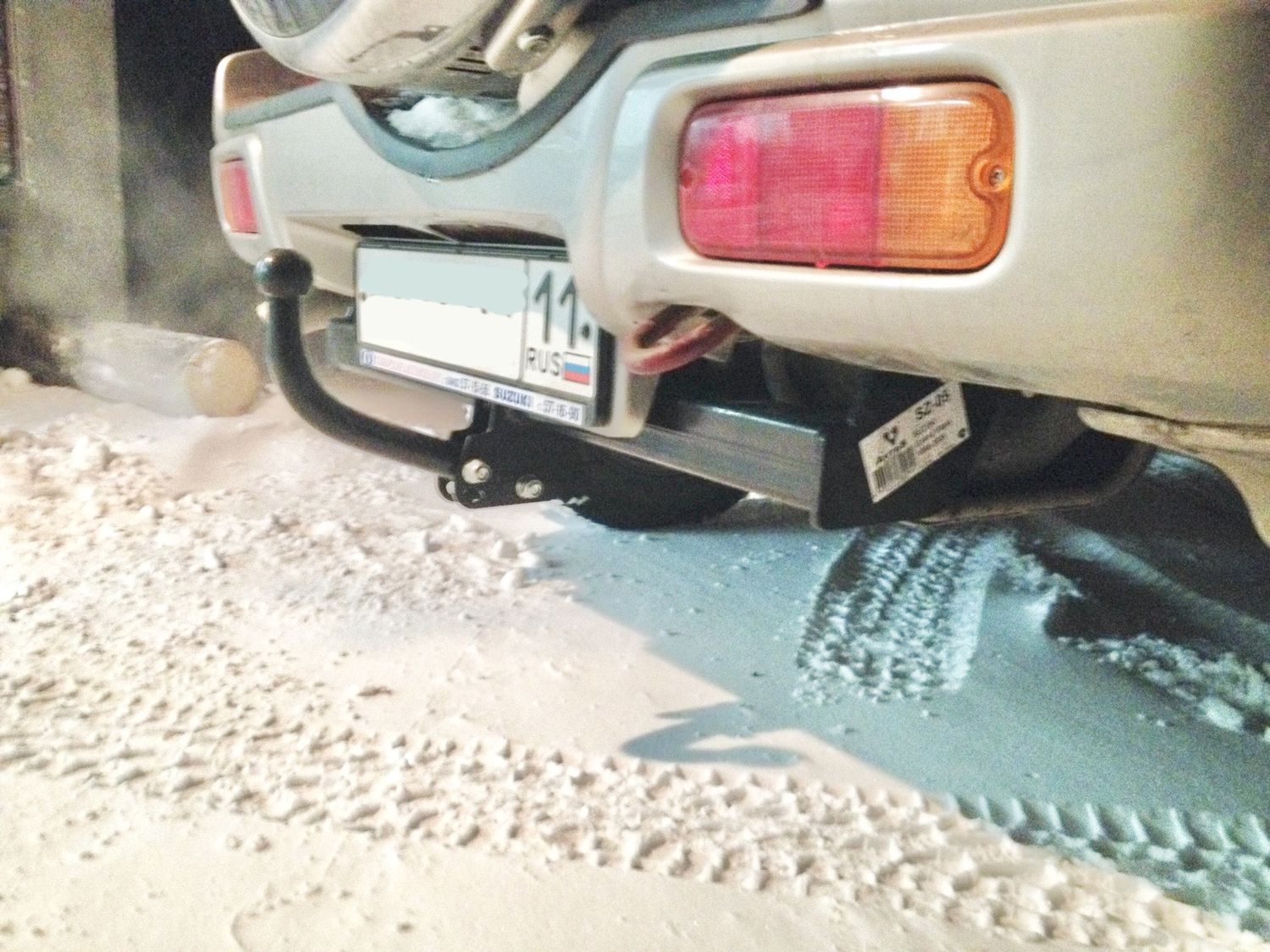 Фаркоп AvtoS для Suzuki Grand Vitara II 3/5 дверей 1997-2005. Артикул SZ 05