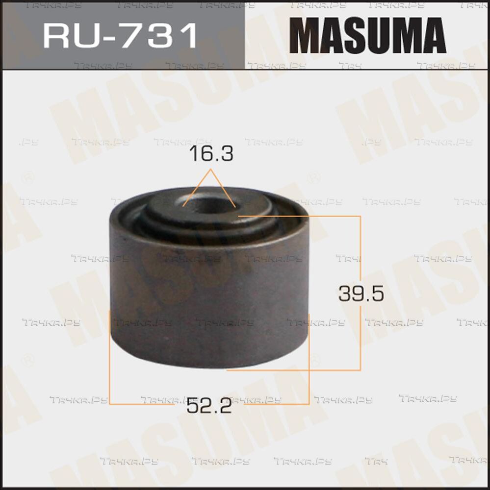 Сайлентблок переднего рычага подвески Masuma правый/левый для Toyota Land Cruiser 200 2007-2020. Артикул RU-731