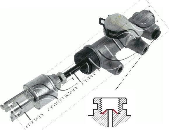 Цилиндр сцепления главный RED Line для Toyota Ipsum II (M20) 2001-2009. Артикул 07TO031