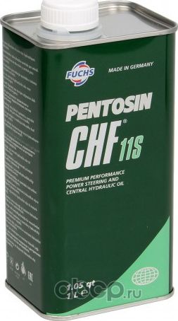 Жидкость для ГУР PENTOSIN CHF 11S 1л. Артикул 601102271