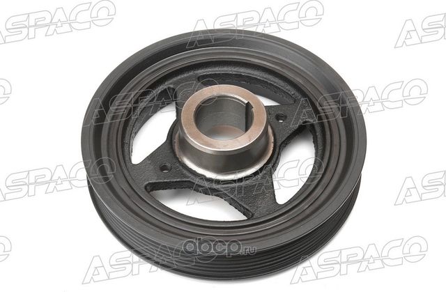 ШКИВ КОЛЕНВАЛА NISSAN X-TRAIL (07-14), TIIDA (07-) (Aspaco). Артикул AP0321