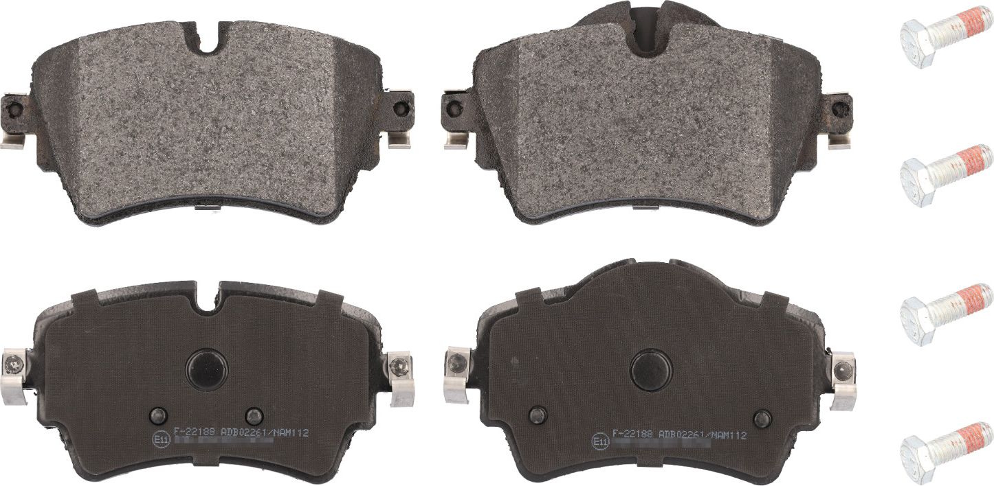 Тормозные колодки Blue Print передние для MINI Hatch III (F55/F56) 2013-2026. Артикул ADB114215