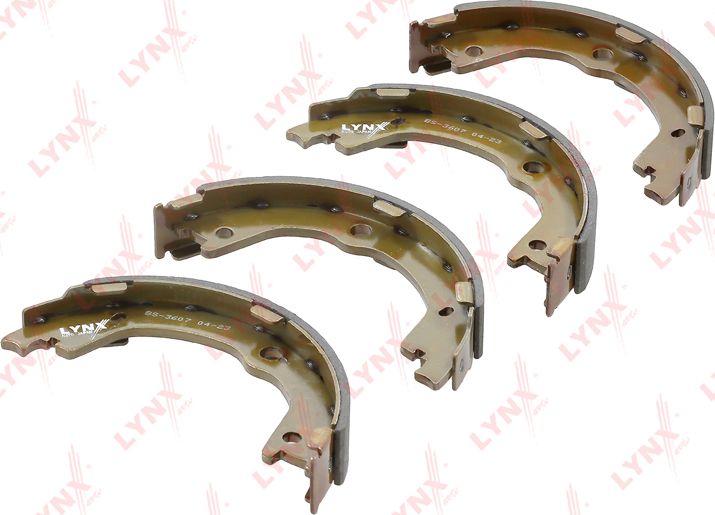 Тормозные колодки (стояночная тормозная система) LYNXauto. Артикул BS-3607