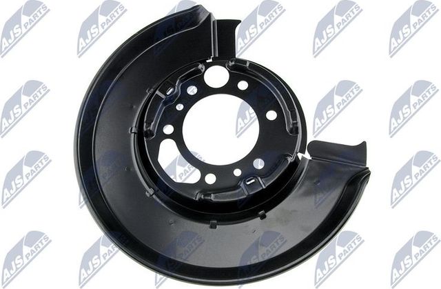 Кожух (щиток) тормозного диска NTY задний правый для Volkswagen LT II 1996-2006. Артикул HTO-ME-006