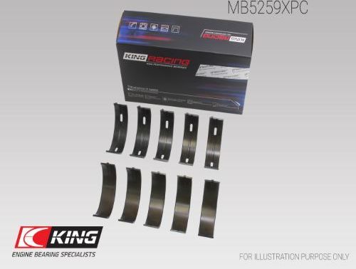 Вкладыши коренные King. Артикул MB5259XPC