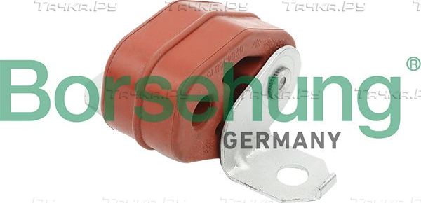 Кронштейн глушителя Borsehung для Audi A1 I (8X) 2010-2018. Артикул B12273