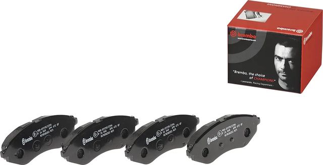 Тормозные колодки Brembo передние для Daewoo Kalos 2002-2007. Артикул P 24 048