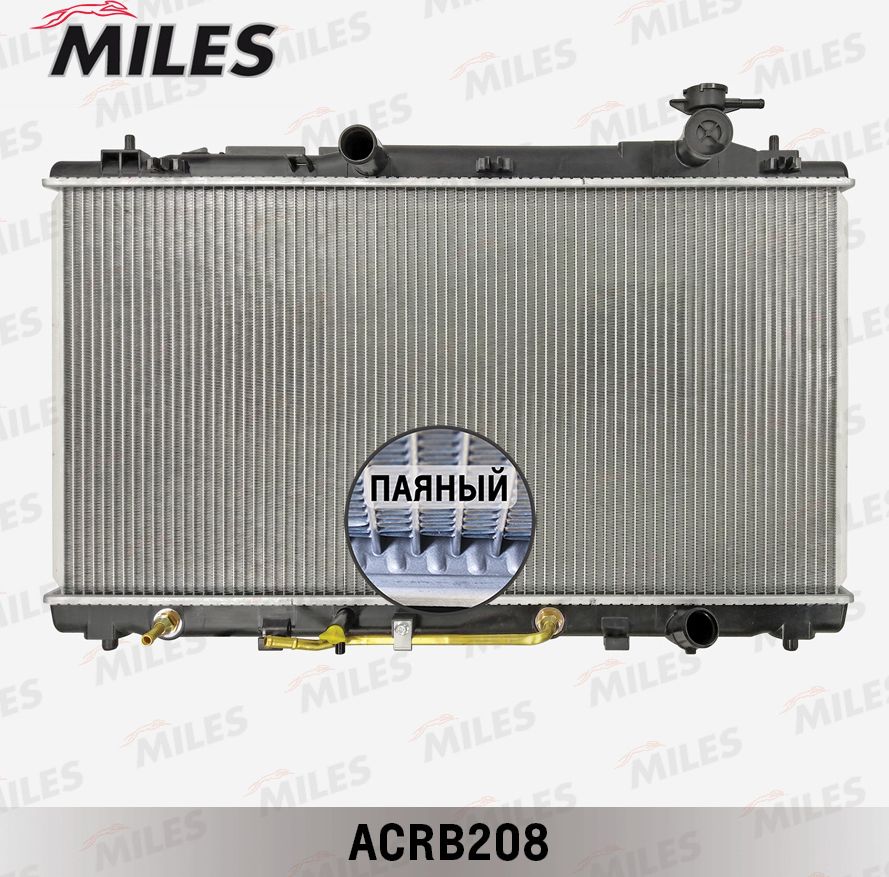 Радиатор охлаждения двигателя Miles (алюминий). Артикул ACRB208