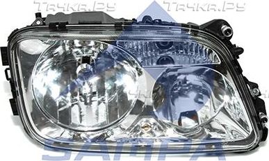 Фара передняя основная Sampa правая для Mercedes-Benz Actros MP2 2002-2008. Артикул 201.120