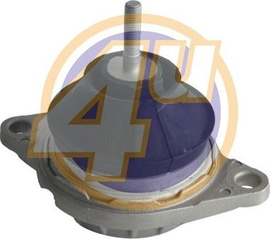 Подушка (опора) двигателя 4U передняя для Audi S6 I (C4) 1994-1997. Артикул AU-EM-00246