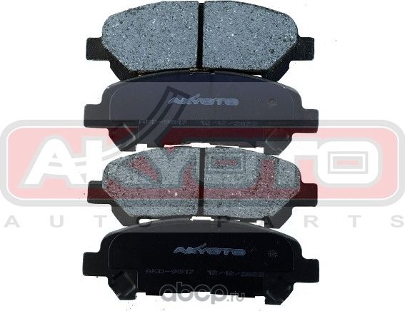 Колодки тормозные (Asva). Артикул AKD9817