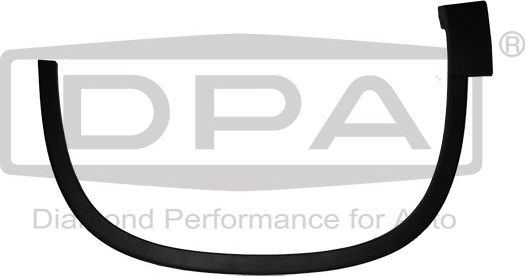 Подкрылок DPA передний правый для Volkswagen Tiguan I 2007-2018. Артикул 88540685602