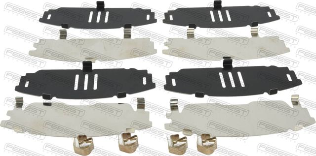 МОНТАЖНЫЙ КОМПЛЕКТ ДЛЯ ДИСКОВЫХ КОЛОДОК Febest. Артикул 0103-NDE180F