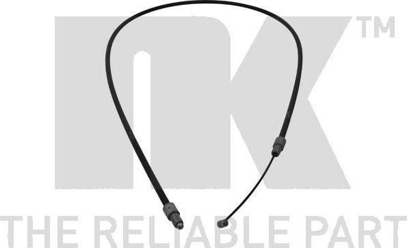 Трос ручника (тросик ручного тормоза) NK. Артикул 9047140