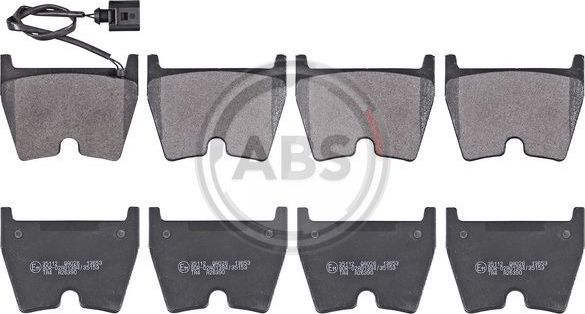 Тормозные колодки ABS передние для Audi Q3 I (8U) 2013-2018. Артикул 35112