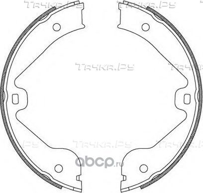 Тормозные колодки Mercedes-Benz. Артикул A1644200620