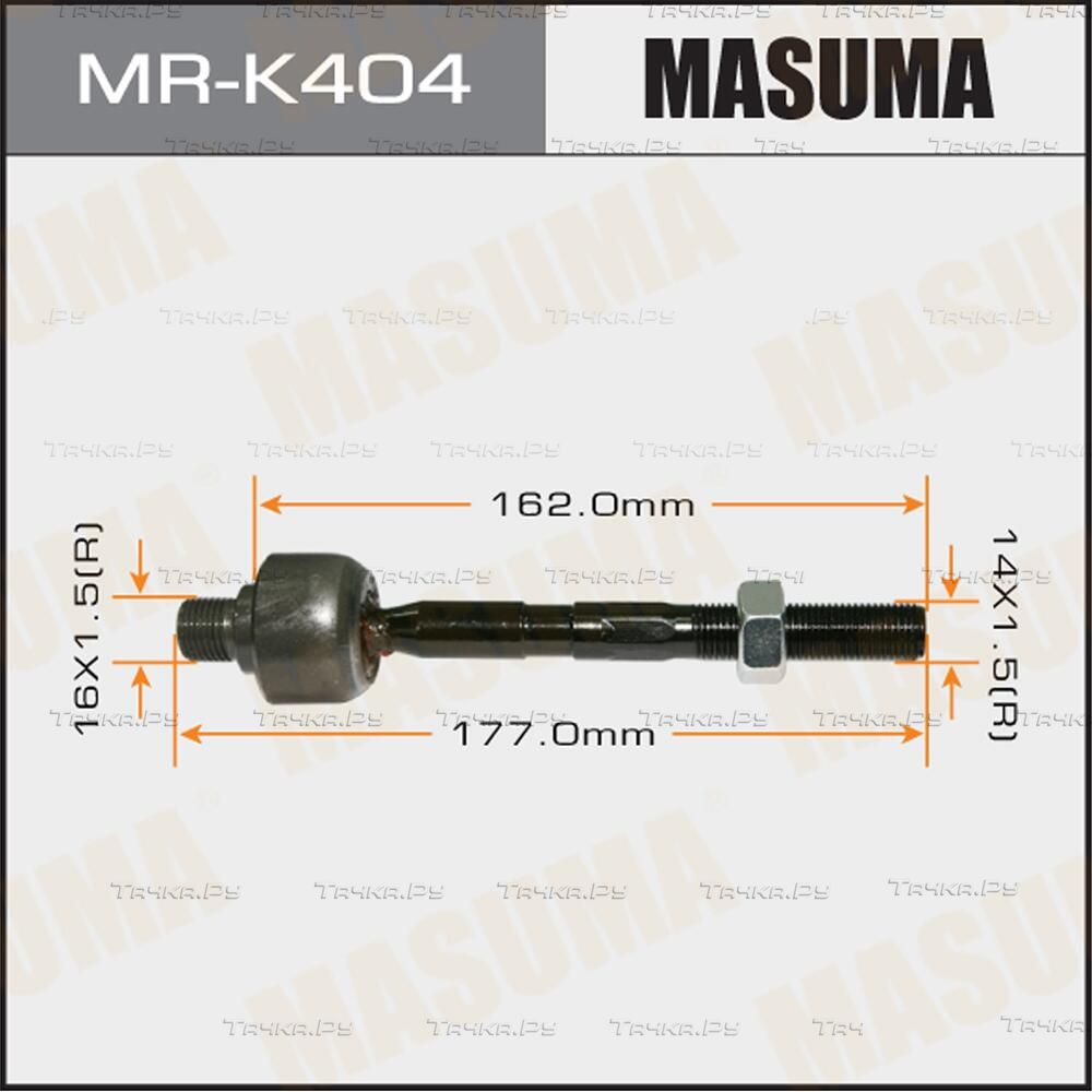 Рулевая тяга Masuma правая/левая для Hyundai i30 I 2007-2012. Артикул MR-K404