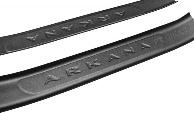 Накладки PT Group на пороги ABS для Renault Arkana I 2019-2026. Артикул 07062301