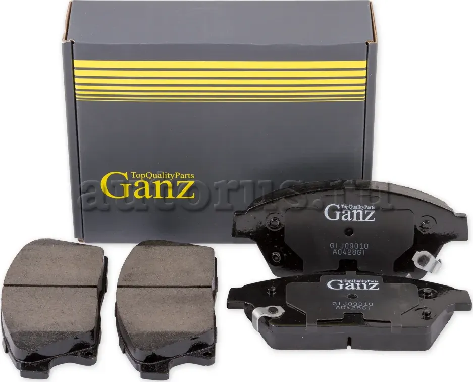 Колодки торм.пер. (Ganz). Артикул GIJ09010