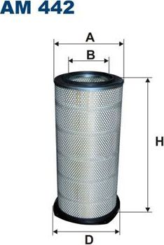 Воздушный фильтр Filtron. Артикул AM 442