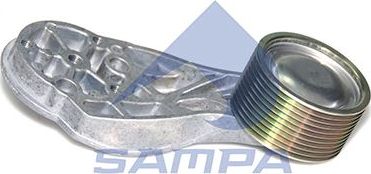 Натяжной ролик (натяжитель) приводного клинового зубчатого ремня (в сборе) Sampa. Артикул 031.449