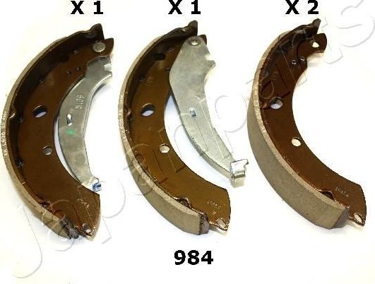 Тормозные колодки Japanparts задние для Chrysler PT Cruiser 2001-2010. Артикул GF-984AF