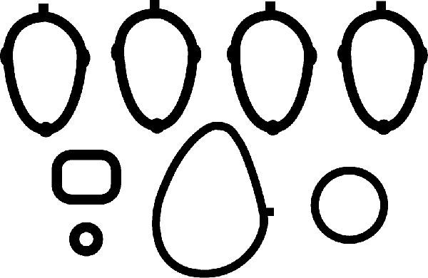 Прокладка впускного коллектора Corteco. Артикул 423062H