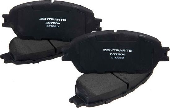 Тормозные колодки Zentparts. Артикул Z07604