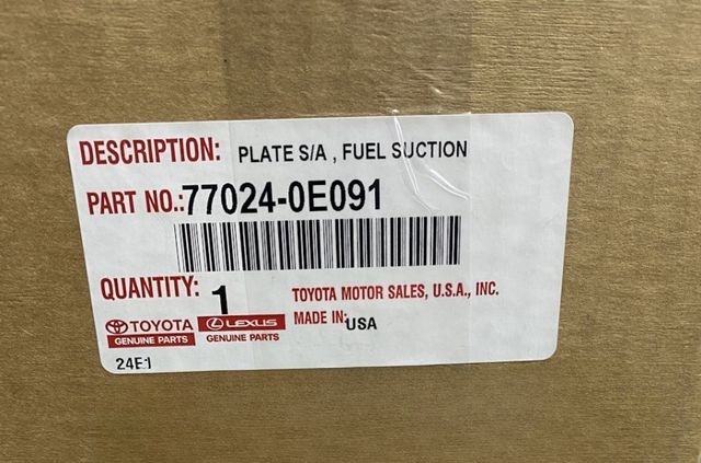 Топливный фильтр Toyota. Артикул 770240E091