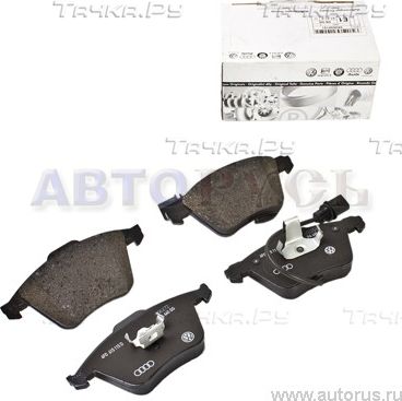 Тормозные колодки VAG передние для Audi A6 allroad II (C6) 2006-2011. Артикул 4F0698151D