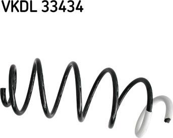 Пружина подвески SKF. Артикул VKDL 33434