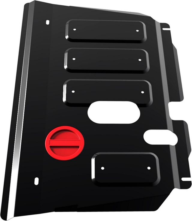 Защита АвтоБРОНЯ для картера и КПП Toyota Ractis I FWD 2005-2010. Артикул 111.05707.1