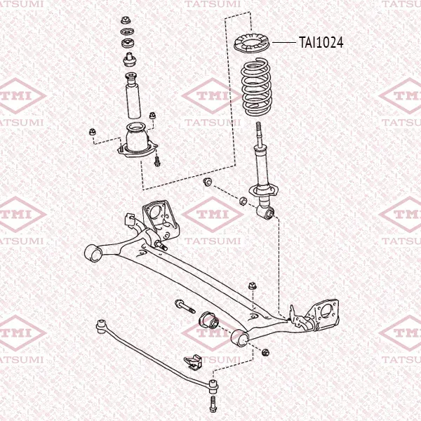 Проставка пружины (Tatsumi). Артикул TAI1024